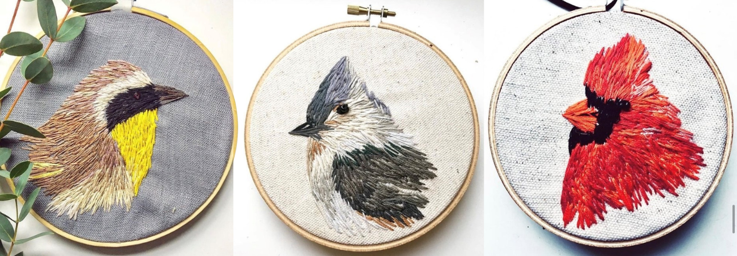 Canberra Bird Embroidery
