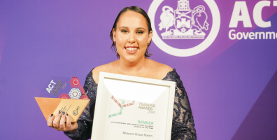 CIT Solutions celebrates Rebecca Martin, ACT Aboriginal and Torres Strait Islander Student of the Year 2024