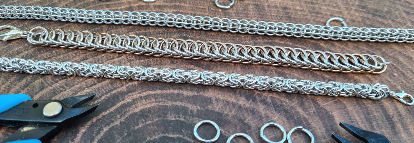 Chainmail Jewellery for Continuing Students