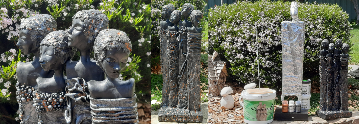 Tribal Women Sculpture